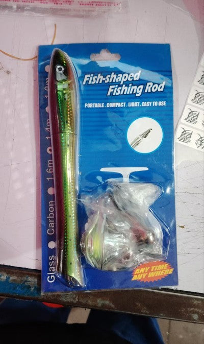 Last Cast Ice Fishing Rod & Mini Spinning Wheel Combo