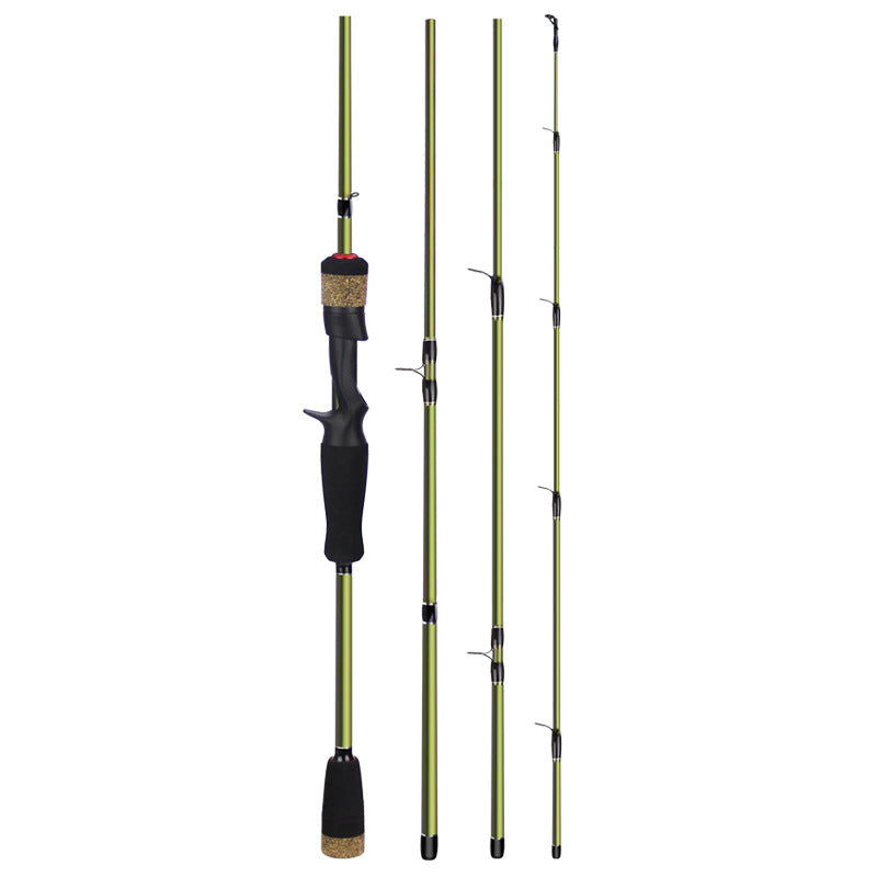 Last Cast Portable Carbon Fishing Rod - 4 Section Sub-Rod 🎣