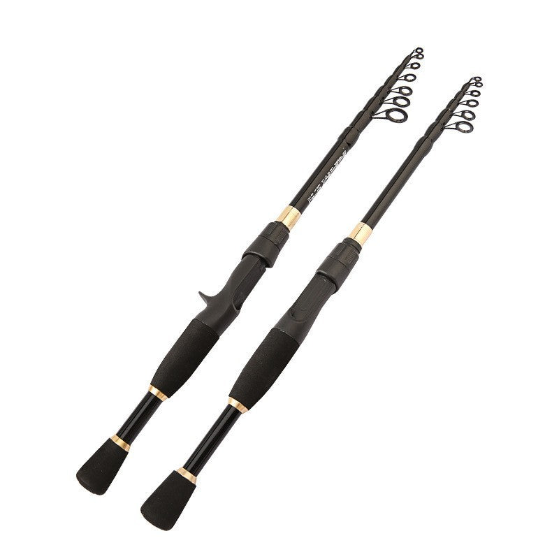 Last Cast Ultra Short Telescopic Carbon Sea Fishing Rod