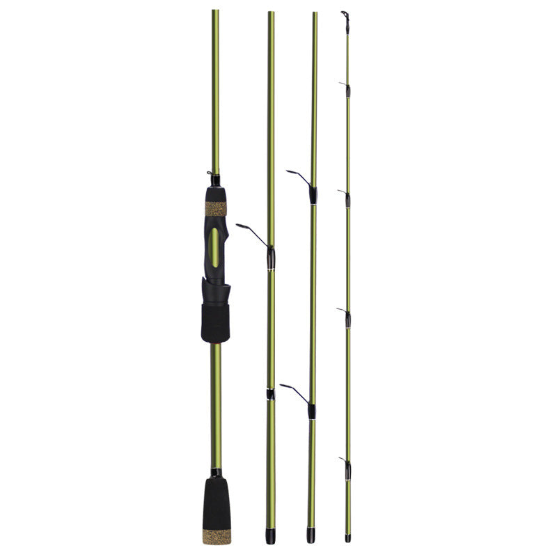 Last Cast Portable Carbon Fishing Rod - 4 Section Sub-Rod 🎣