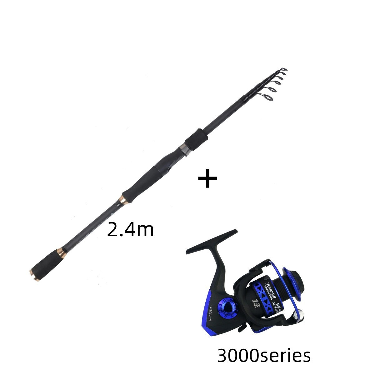 Last Cast Telescopic Carbon Fishing Rod