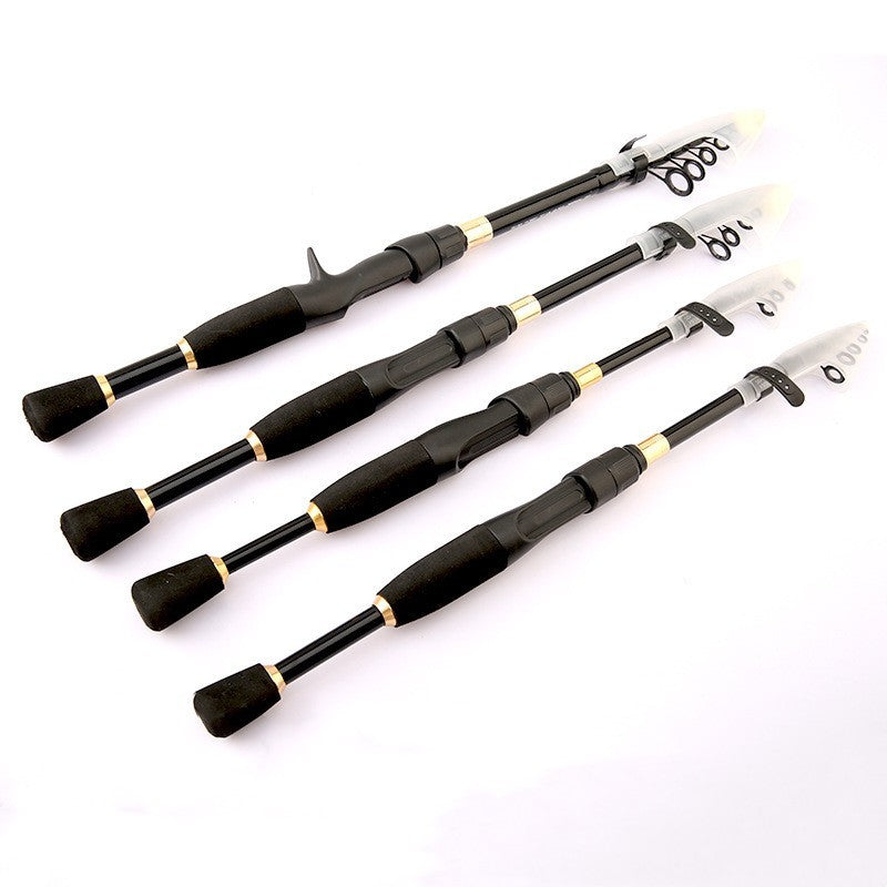 Last Cast Ultra Short Telescopic Carbon Sea Fishing Rod