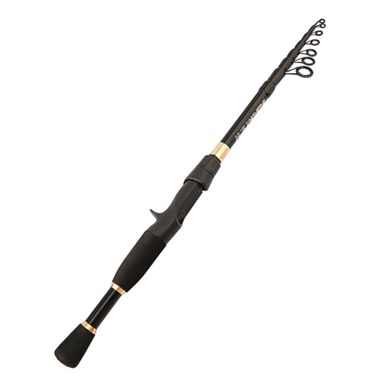 Last Cast Ultra Short Telescopic Carbon Sea Fishing Rod