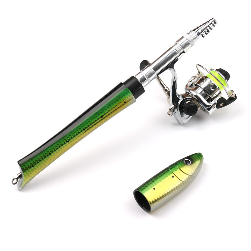 Last Cast Ice Fishing Rod & Mini Spinning Wheel Combo